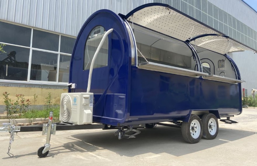 fully equipped food concession trailer for sale